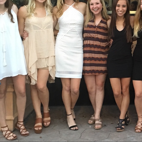 White Formal Dress - Picture 7 of 8